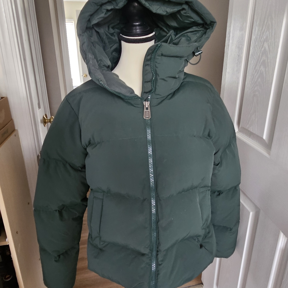 Duluth Trading Co. Forest Green Puffer Jacket